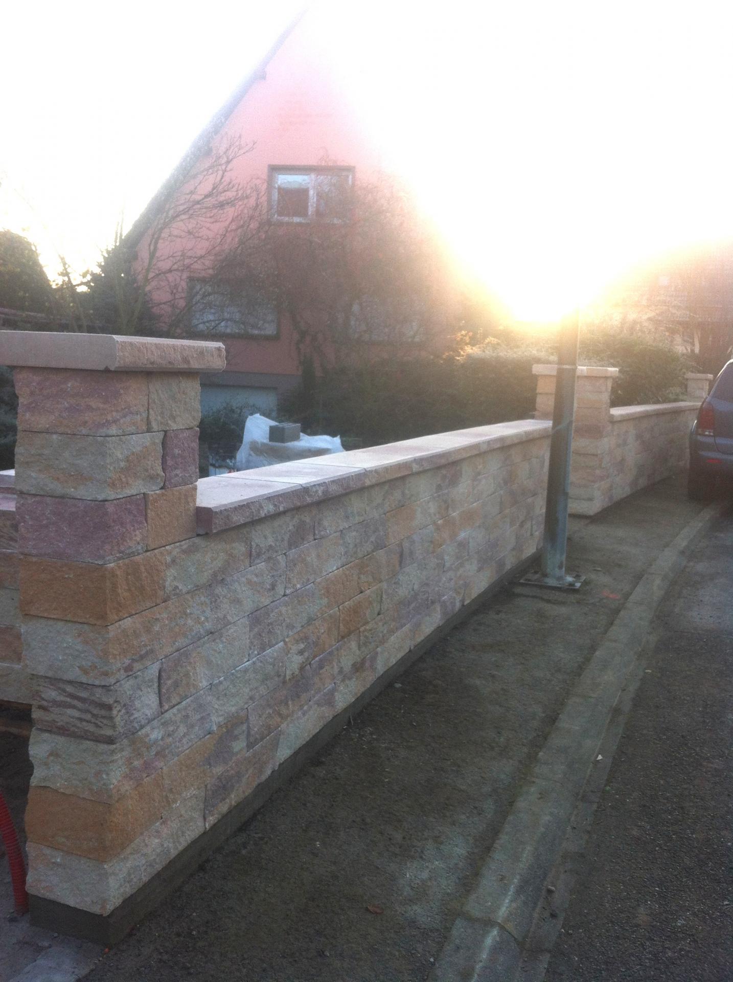 Renovation mur
